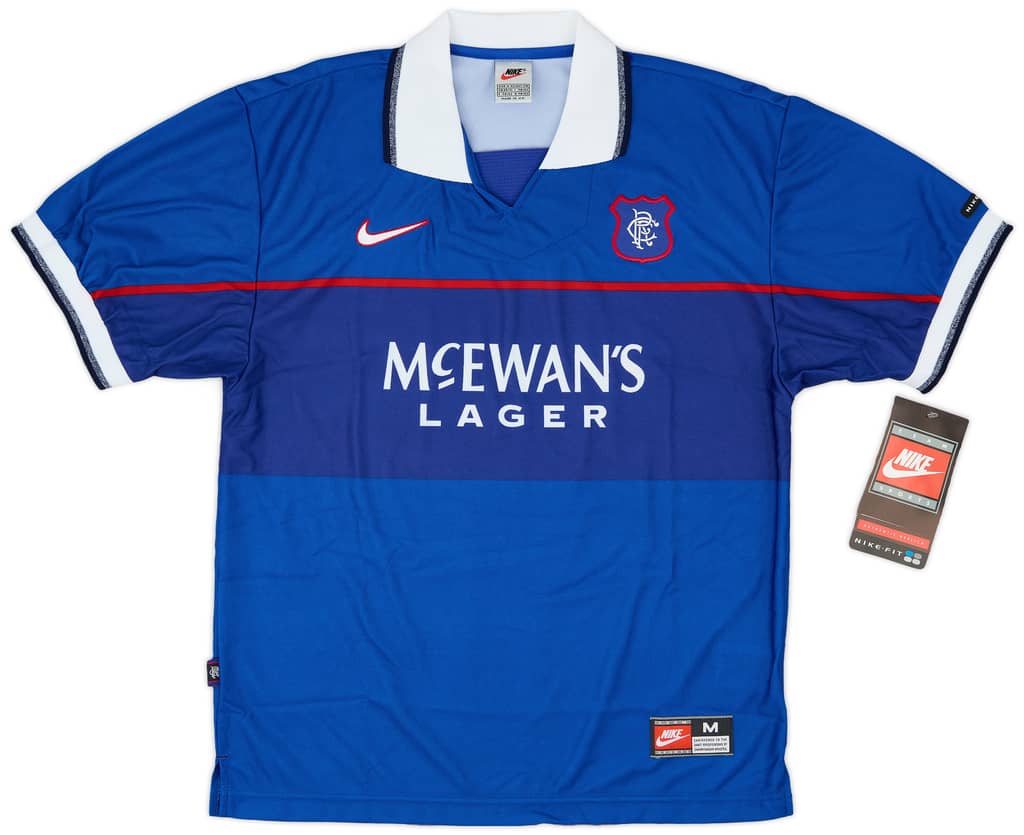 1997-99 Rangers Home Shirt Gascoigne #8 (M)