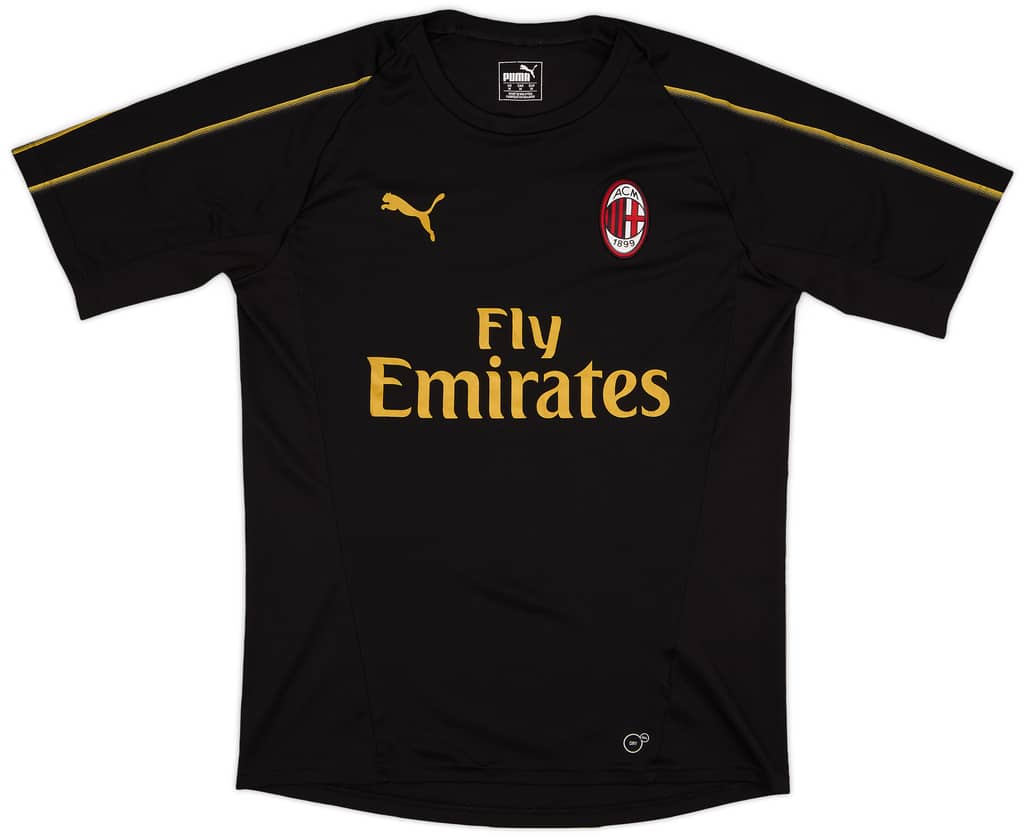 2019-20 AC Milan Puma Training Shirt - 8/10 - (M)