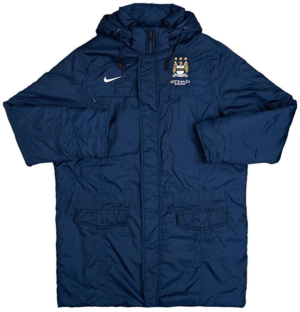 2012-13 Manchester City Nike Padded Bench Coat - 8/10 - (L)