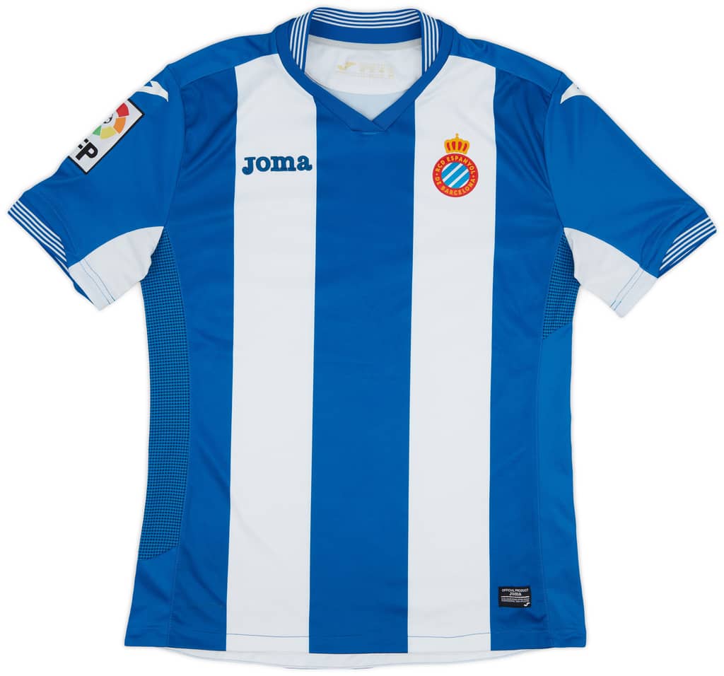 2015-16 Espanyol Home Shirt - 7/10 - (XL)