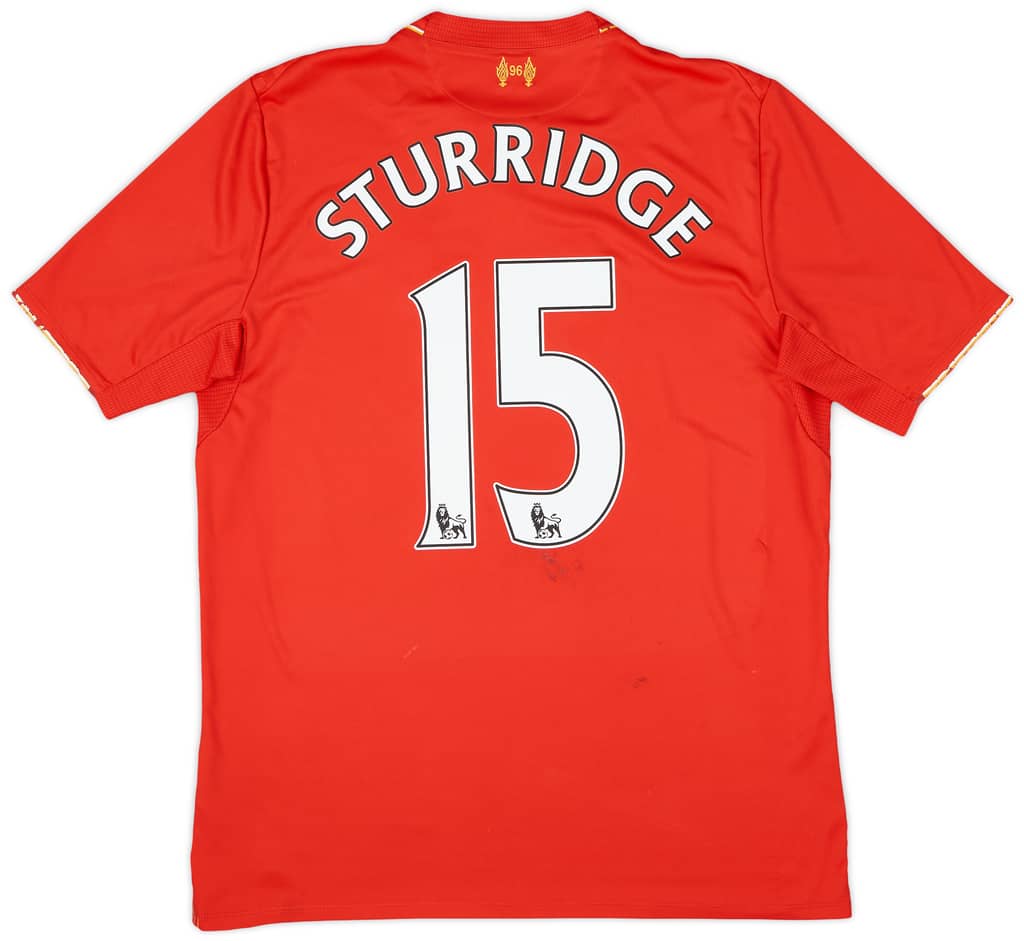 2015-16 Liverpool Home Shirt Sturridge #15 - 5/10 - (M)