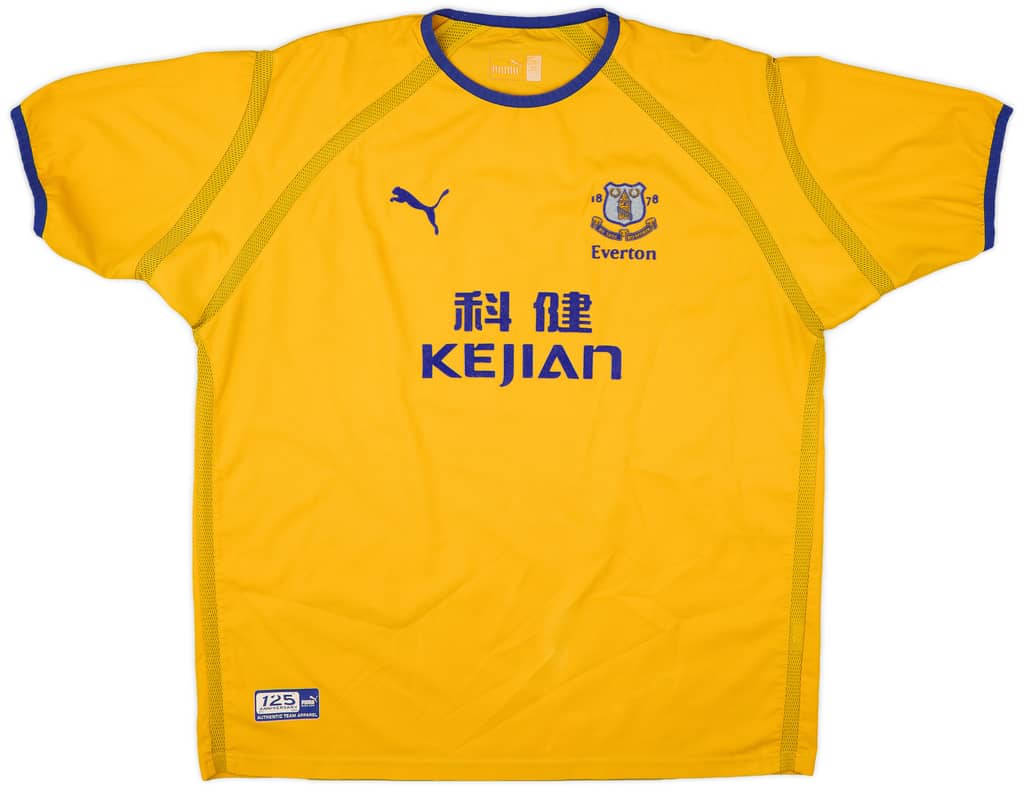 2003-04 Everton Away Shirt Rooney #18 - 7/10 - (XL)