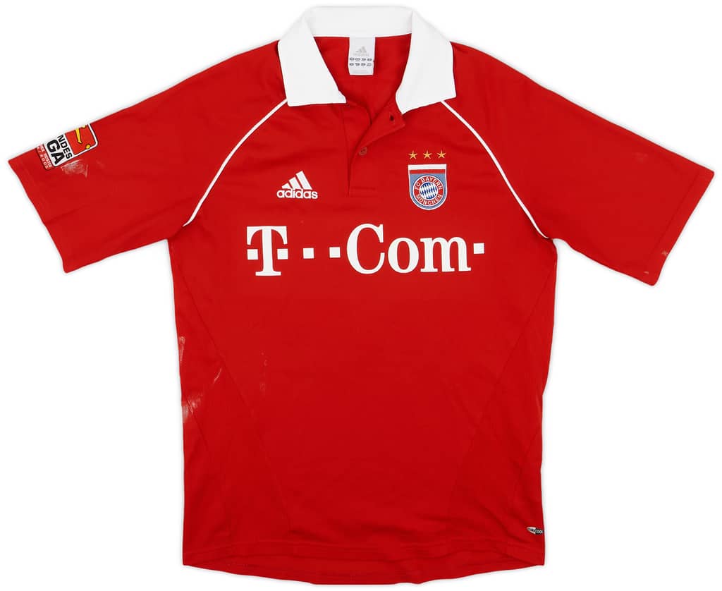 2005-06 Bayern Munich Home Shirt Scholl #7 - 4/10 - (S)