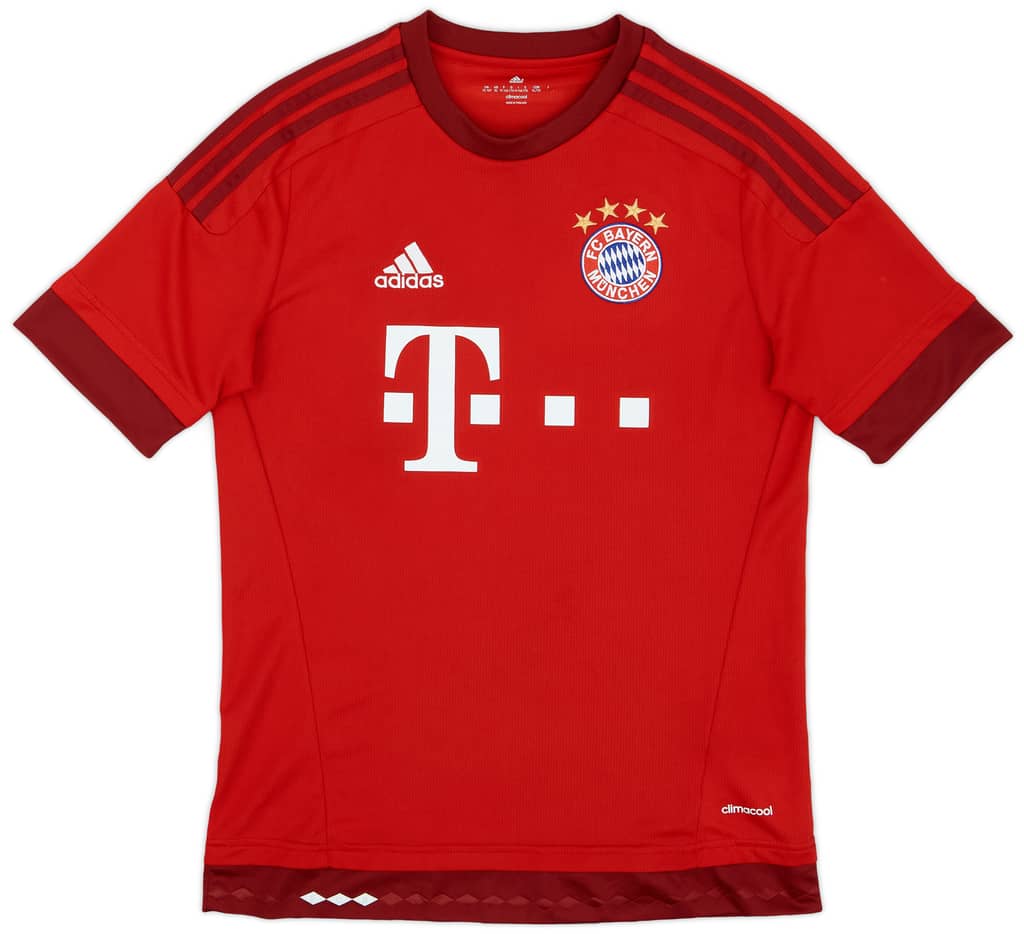2015-16 Bayern Munich Home Shirt - 9/10 - (XL.Boys)