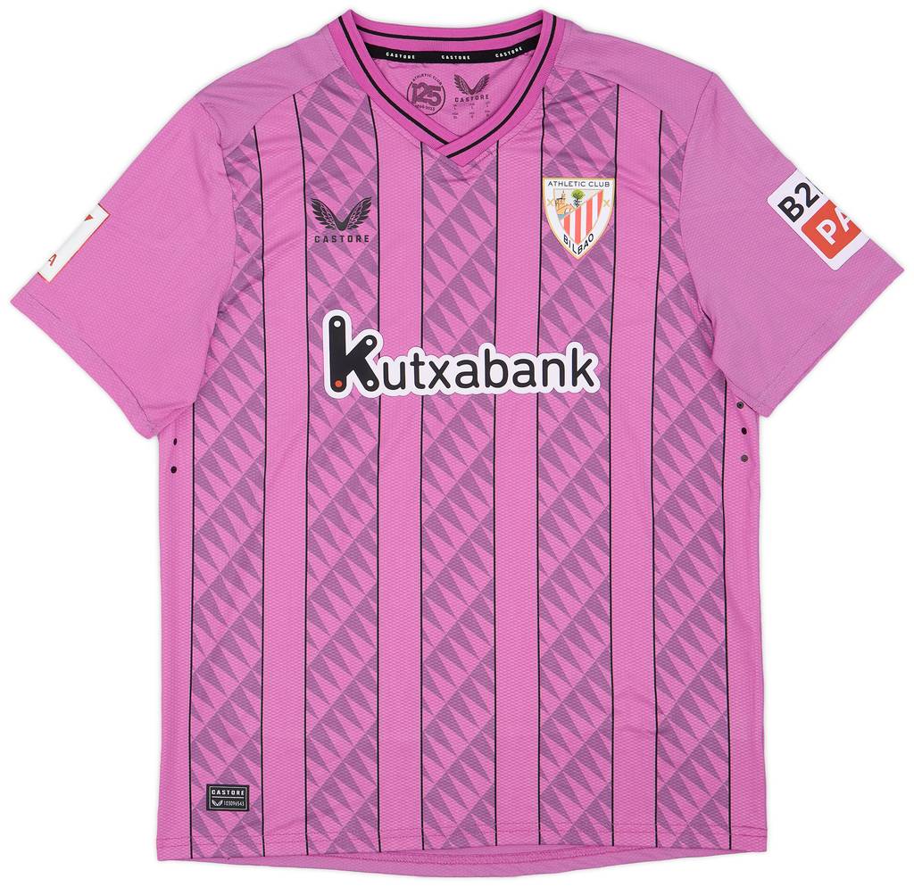 2023-24 Athletic Bilbao Match Issue GK Shirt Unai Simon #1
