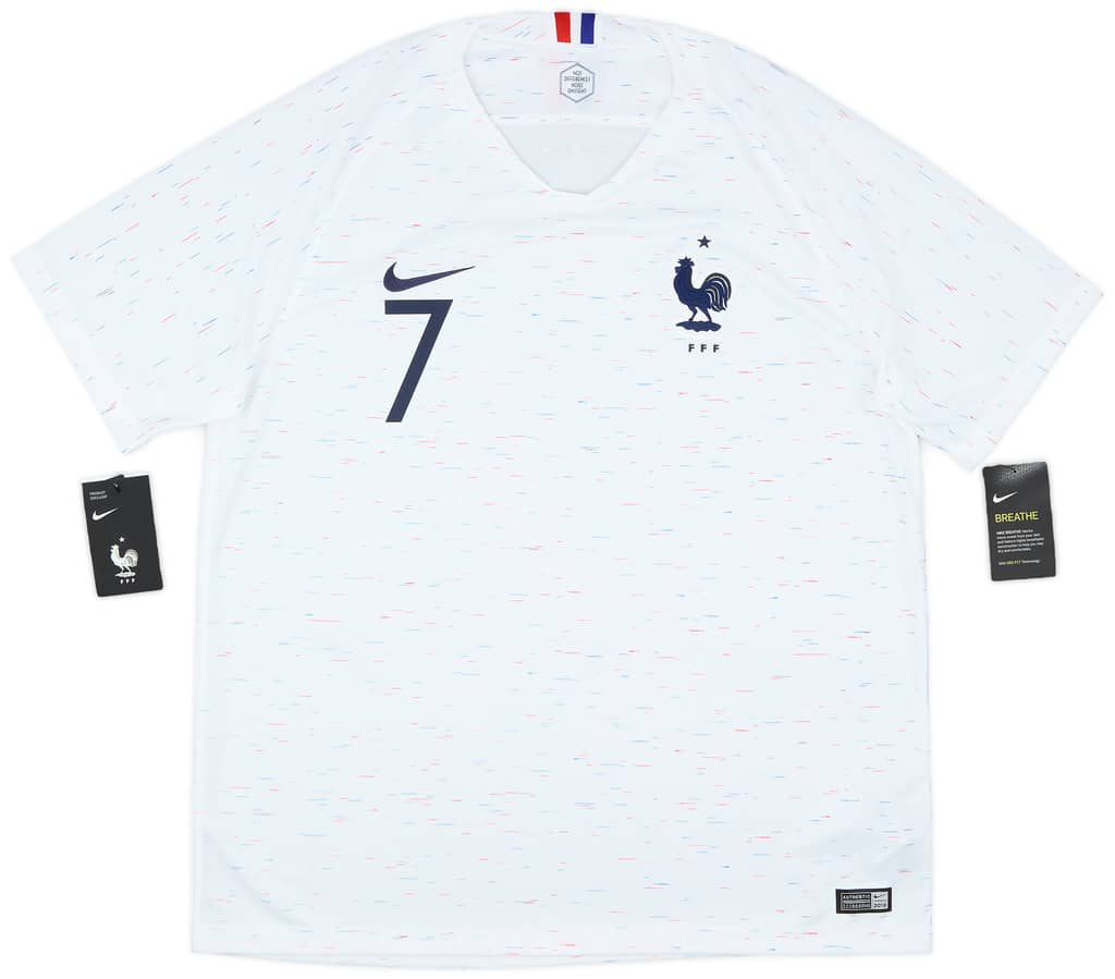 2018 France Away Shirt Griezmann #7 (XL)