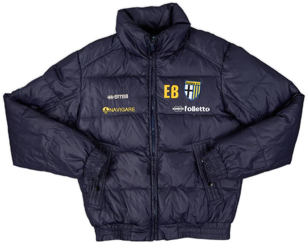 2012-13 Parma Staff Issue Errea Padded Bench Coat EB - 7/10 - (S)