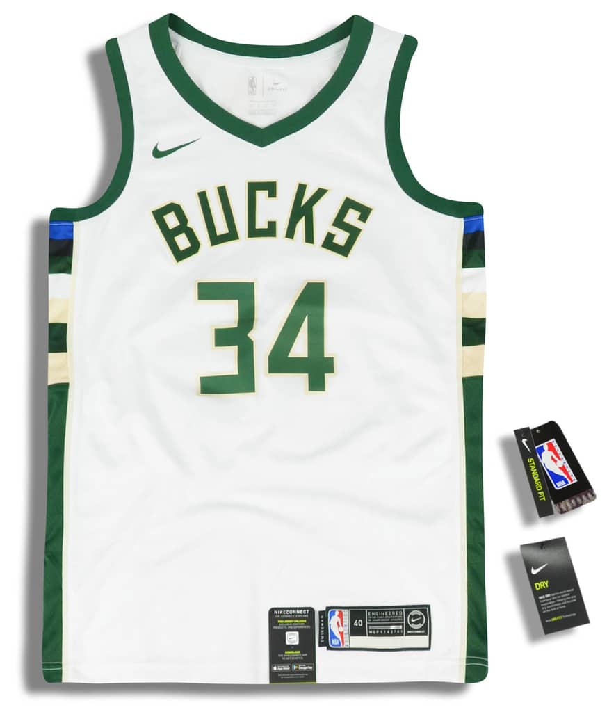 2017-23 Milwaukee Bucks Antetokounmpo #34 Nike Swingman Jersey (Home) XL - W/Tags