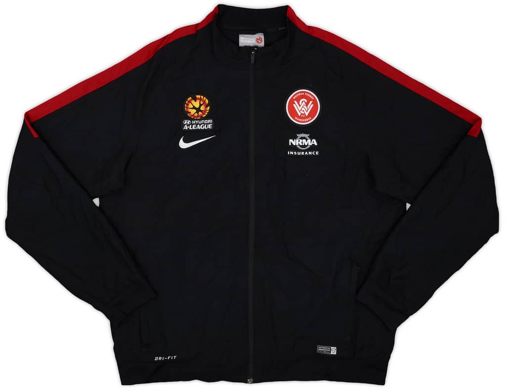 2014-15 Western Sydney Wanderers Nike Track Jacket - 8/10 - (XL)