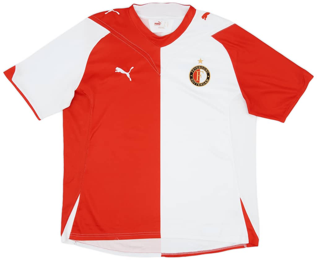 2009-10 Feyenoord Home Shirt - 7/10 - (XL)