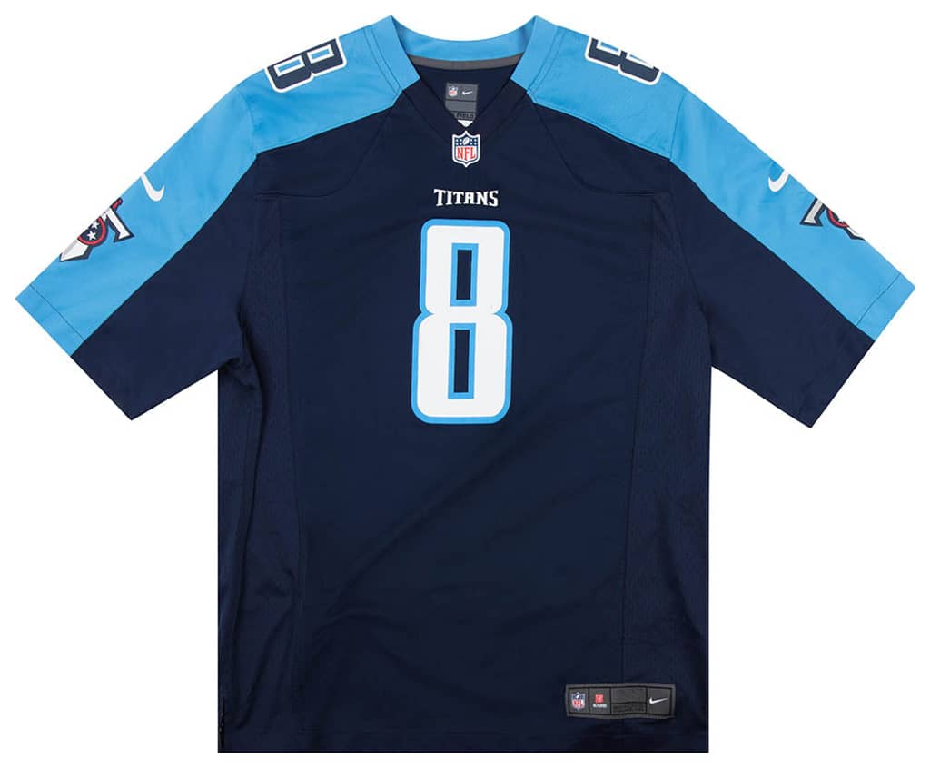 2015-17 Tennessee Titans Mariota #8 Nike Game Jersey (Home) Y