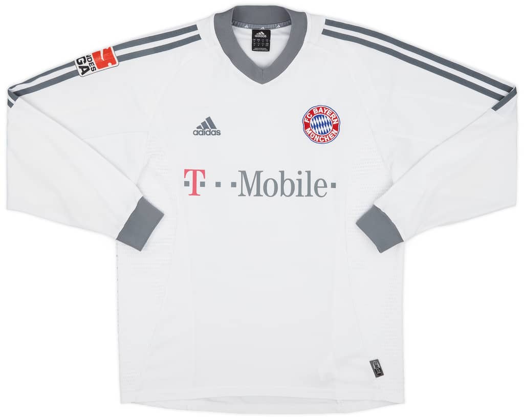 2002-03 Bayern Munich Away L/S Shirt Ballack #13 - 5/10 - (M)