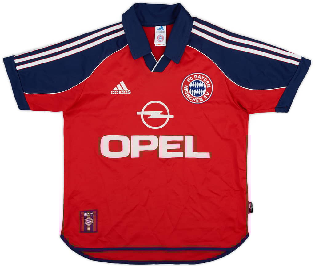 1999-01 Bayern Munich Home Shirt - 8/10 - (Y)