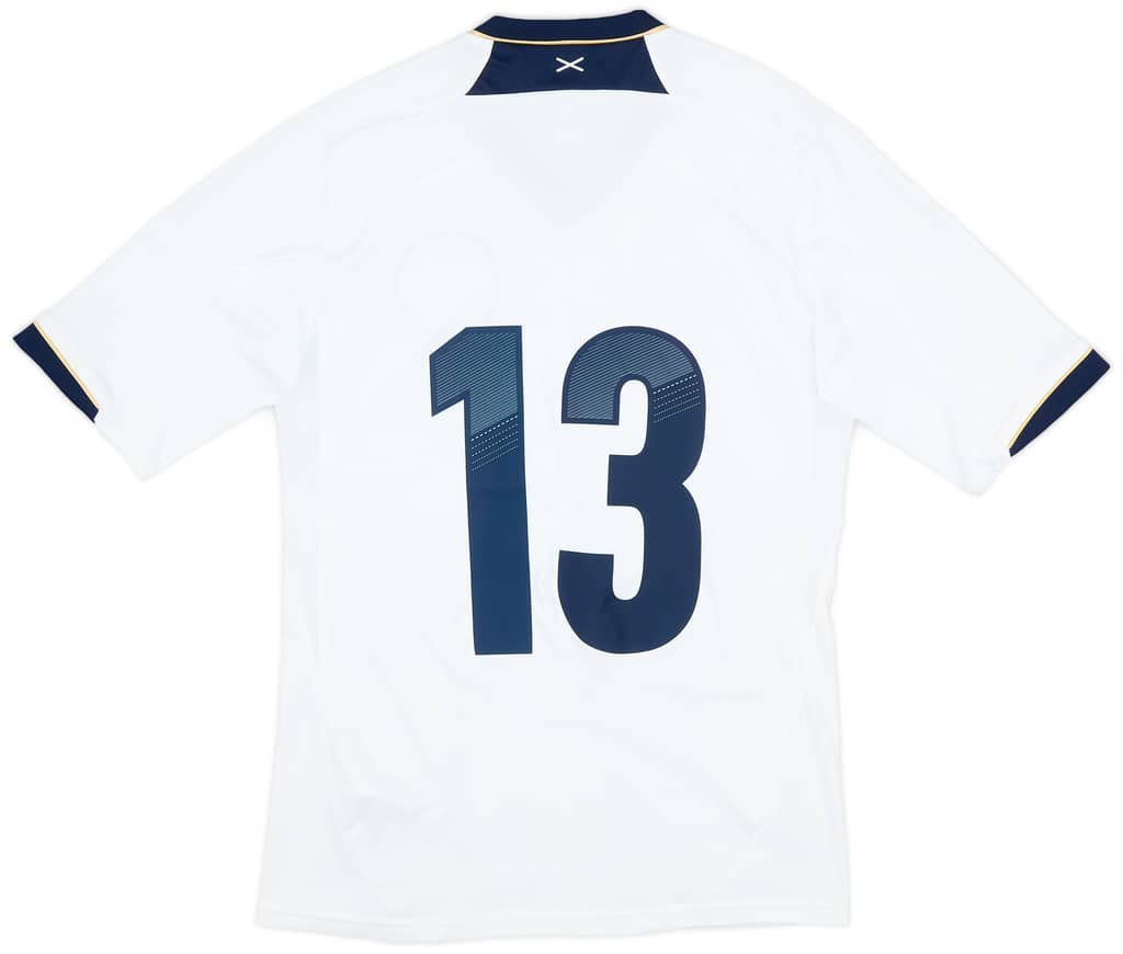 2012-14 Scotland Player Issue Away Shirt #13 - 10/10 - (S)