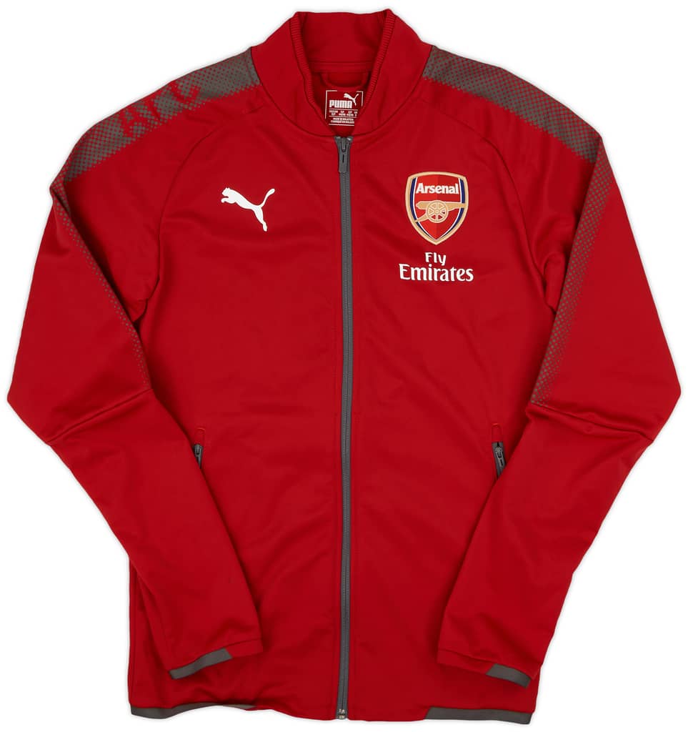 2017-18 Arsenal Puma Track Jacket - 9/10 - (S)