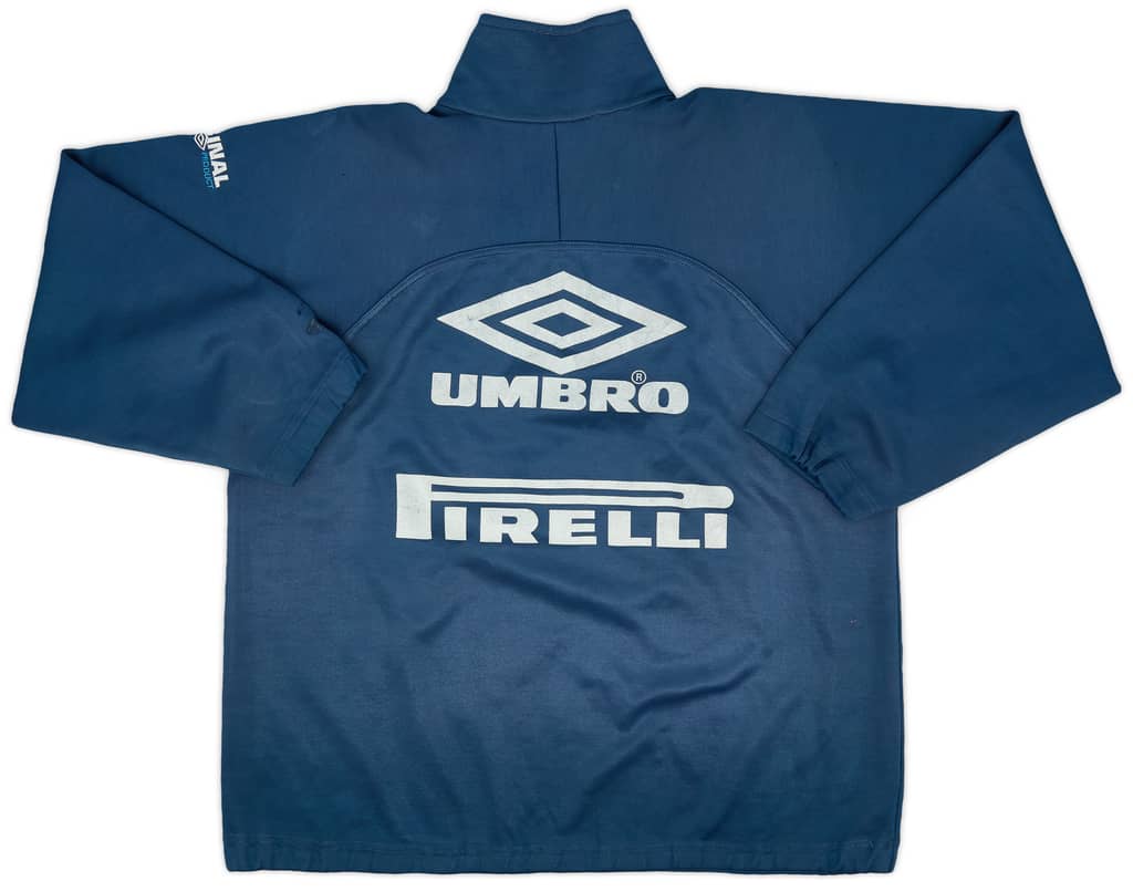 1997-98 Inter Milan Umbro 1/4 Zip Track Jacket - 6/10 - (L)
