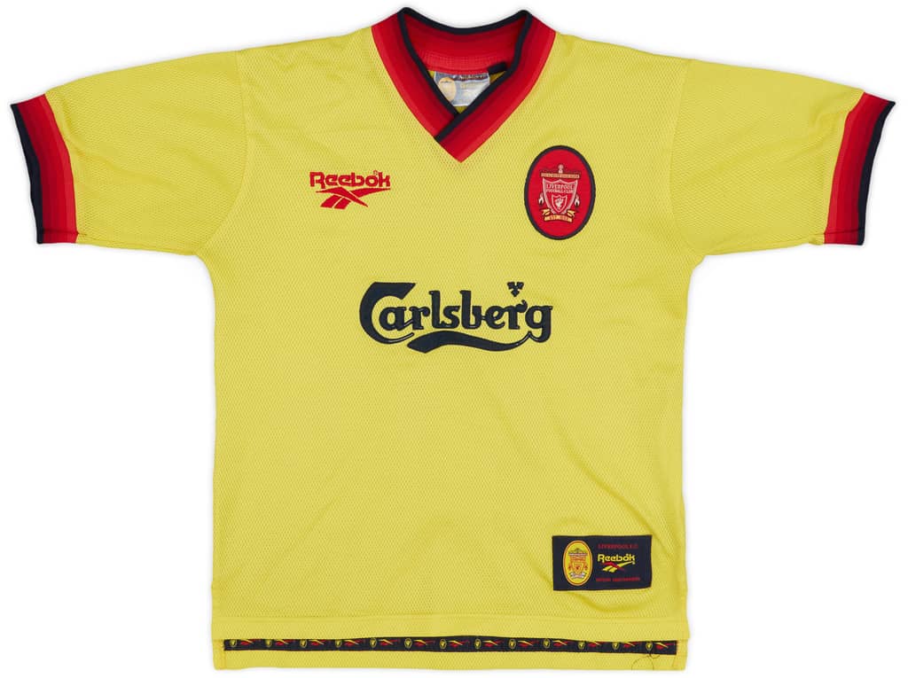 1997-99 Liverpool Away Shirt - 8/10 - (M.Boys)