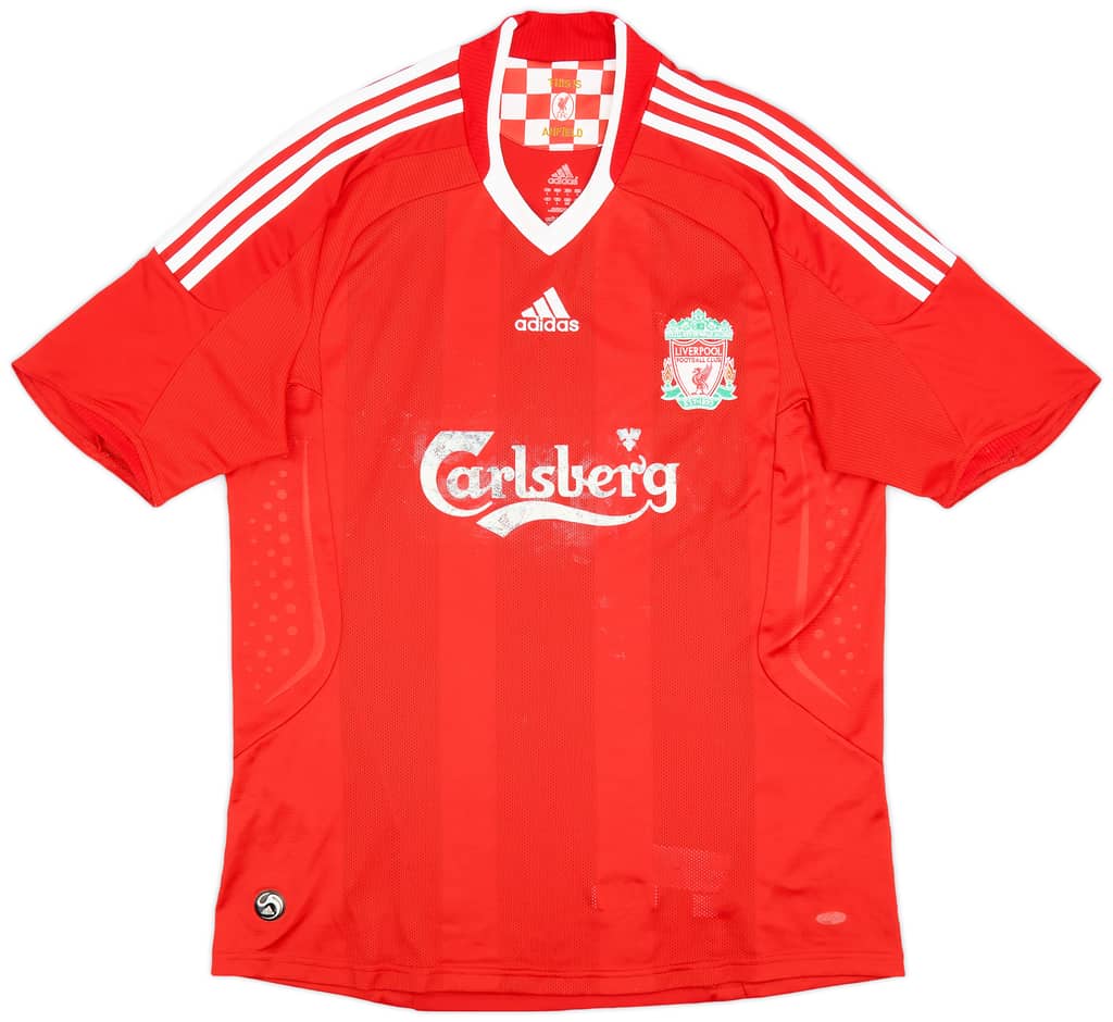 2008-10 Liverpool Home Shirt - 5/10 - (L)