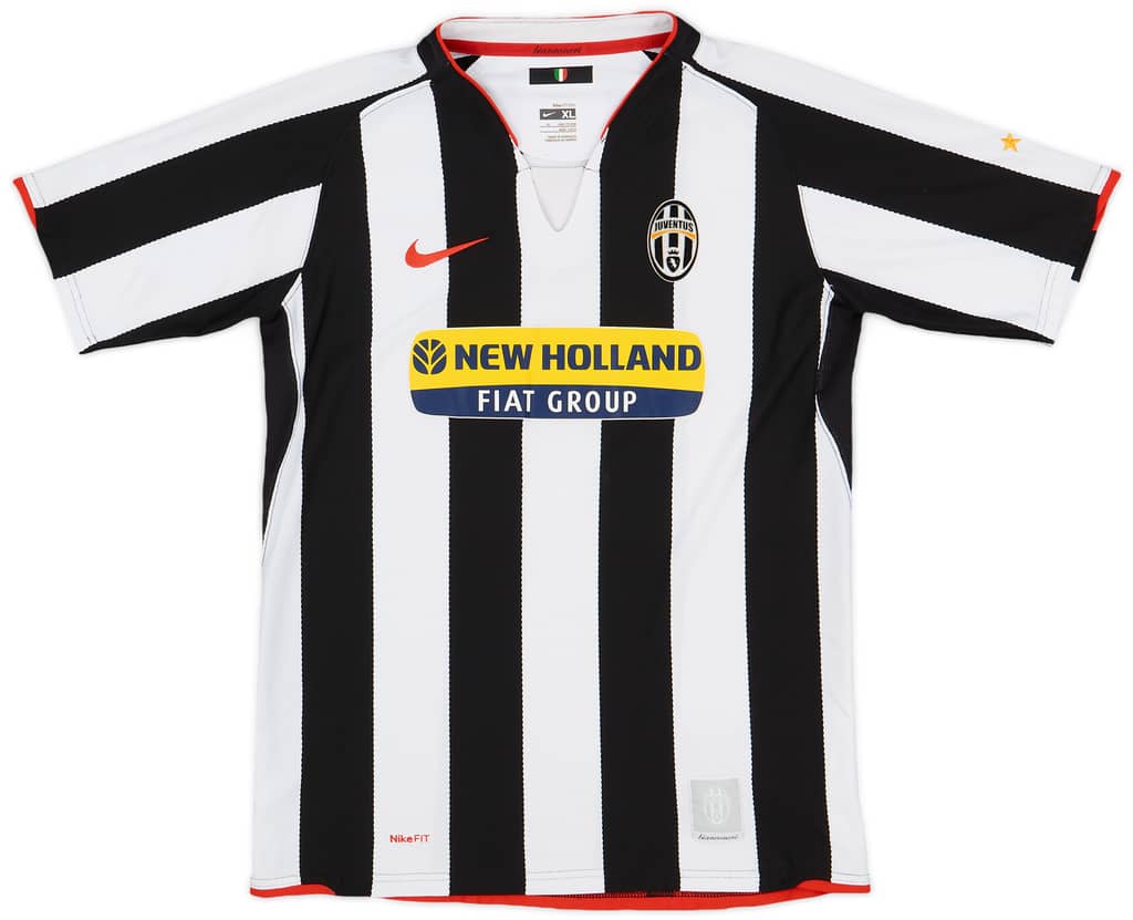 2008-09 Juventus Home Shirt - 10/10 - (XL.Boys)