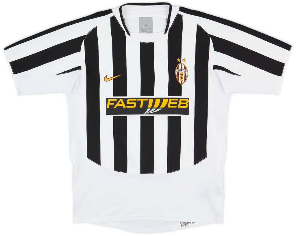 2003-04 Juventus Home Shirt - 7/10 - (XL.Boys)
