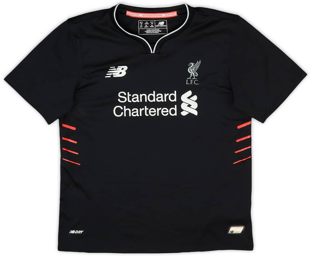 2016-17 Liverpool Away Shirt - 9/10 - (6-7 Years)
