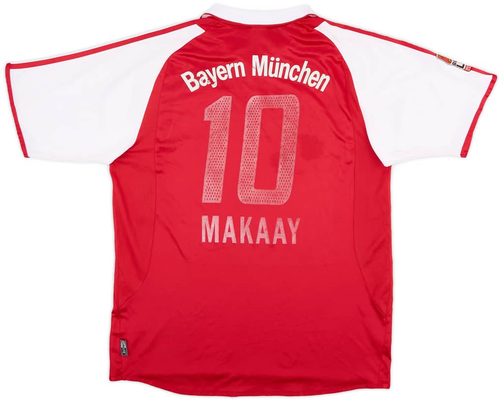 2003-04 Bayern Munich Home Shirt Makaay #10 - 4/10 - (L)