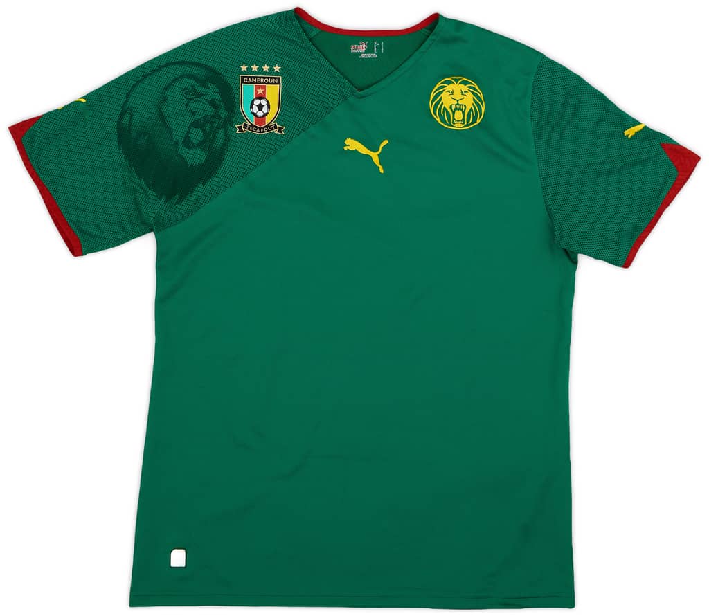 2010-11 Cameroon Home Shirt - 8/10 - (L)
