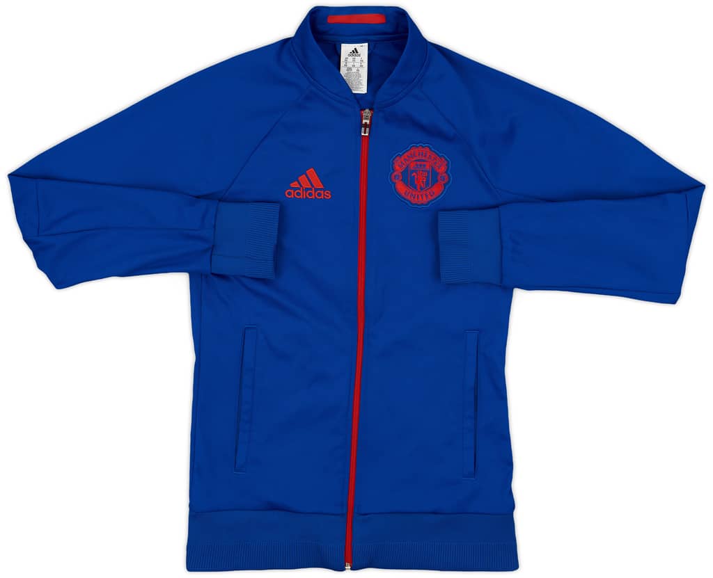 2016-17 Manchester United adidas Track Jacket - 8/10 - (XS)
