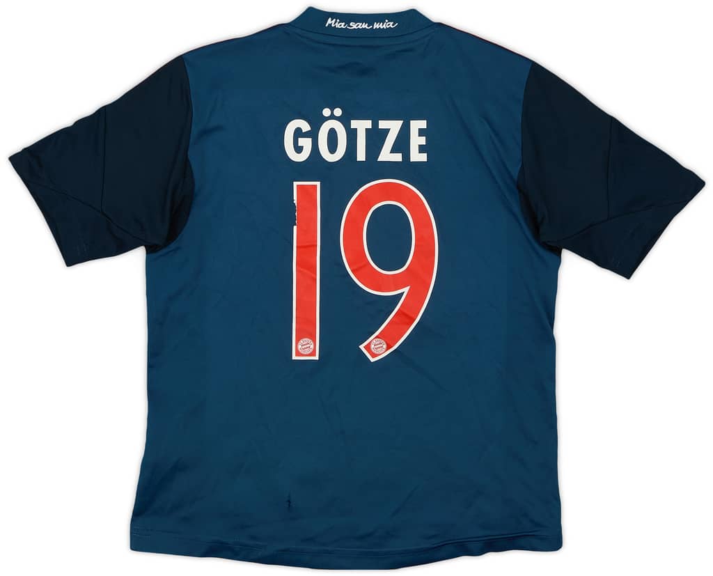 2013-14 Bayern Munich Third Shirt Gotze #19 - 5/10 - (S.Boys)