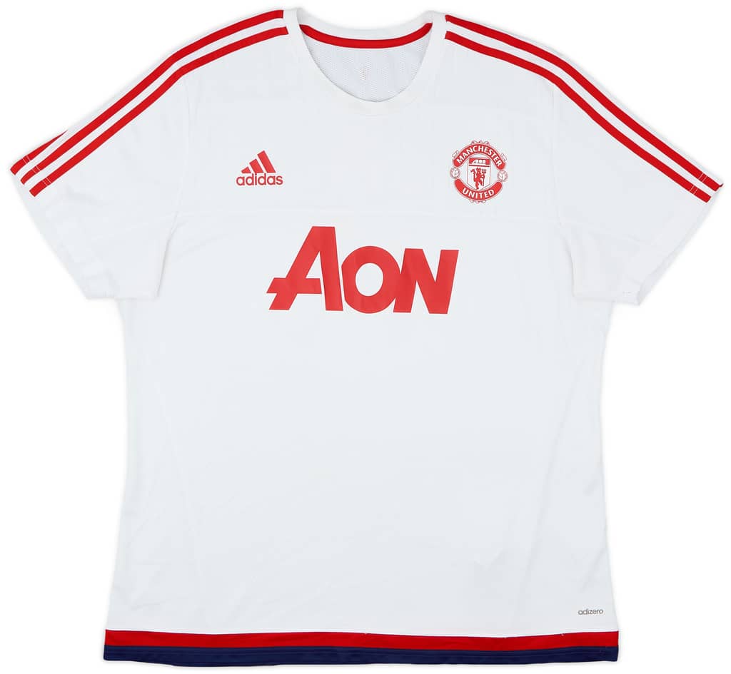 2015-16 Manchester United adidas Training Shirt - 6/10 - (XL)