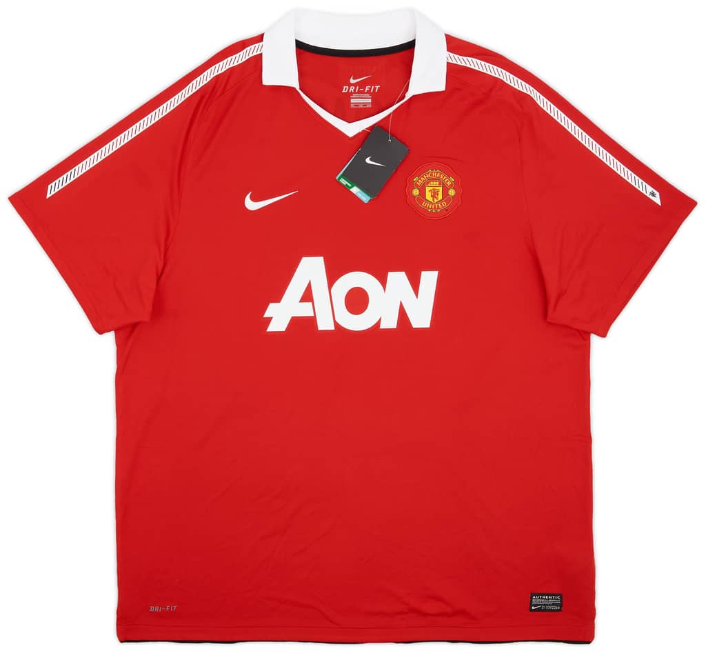 2010-11 Manchester United Home Shirt Rooney #10 (XXL)