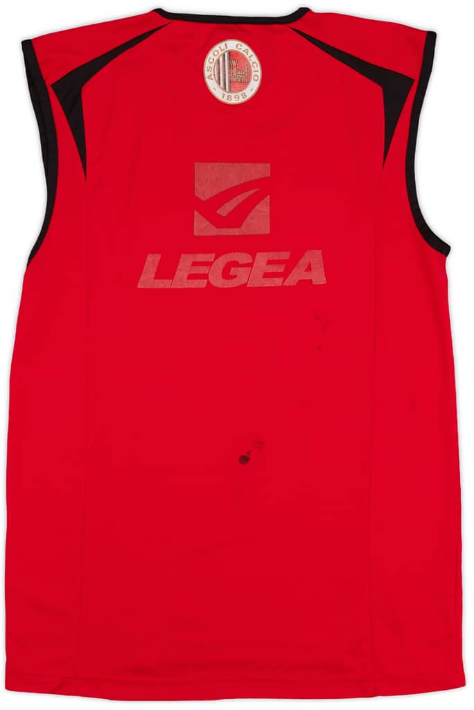 2006-07 Ascoli Legea Player Issue Training Vest #33 - 5/10 - (XL)