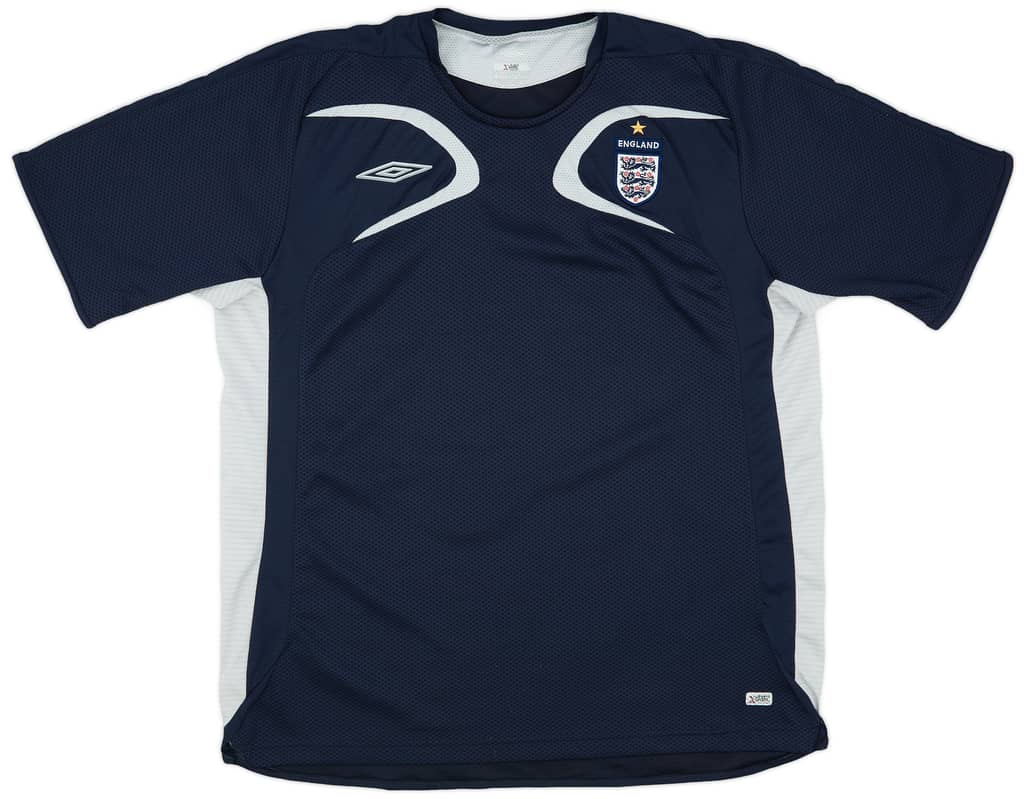 2006-07 England Umbro Training Shirt - 8/10 - (XXL)