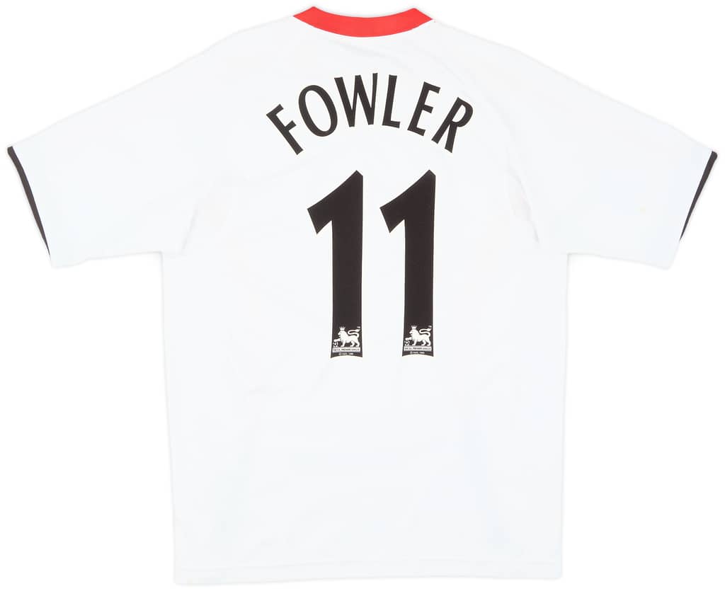2005-06 Liverpool Away Shirt Fowler #11 - 6/10 - (XXL)