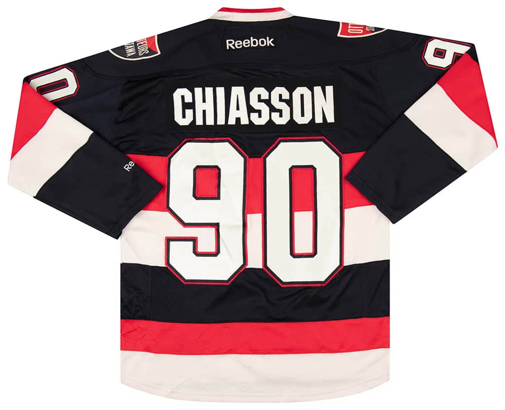 2014-16 Ottawa Senators Chiasson #90 Reebok Jersey (Alternate) S