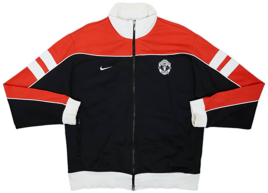 2005-06 Manchester United Nike Track Jacket - 9/10 - (XL)