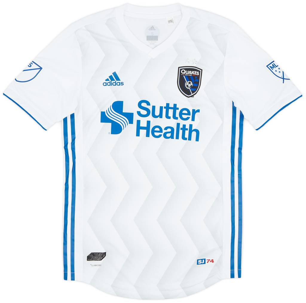 2018 San Jose Earthquakes Match Issue Away Shirt Wehan #16