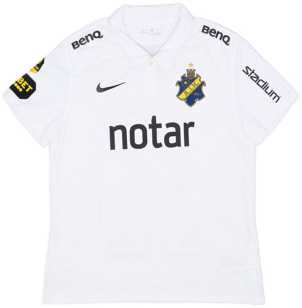 2020 AIK Match Issue Away Shirt Michel #12