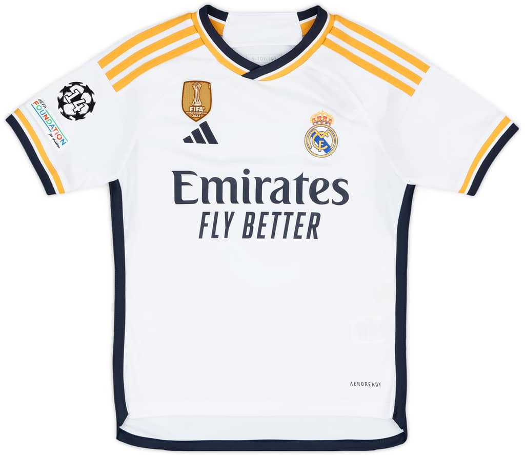 2023-24 Real Madrid Home Shirt Bellingham #5 (KIDS)