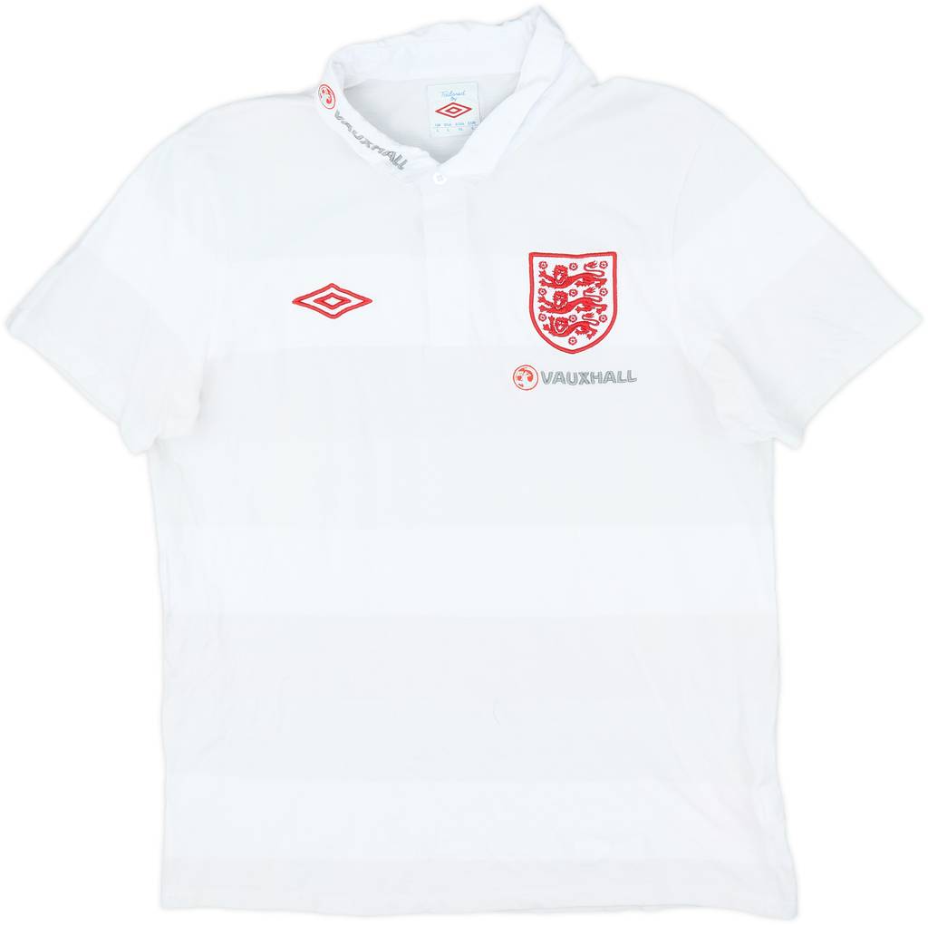 2012-13 England Umbro Polo Shirt - 8/10 - (L)