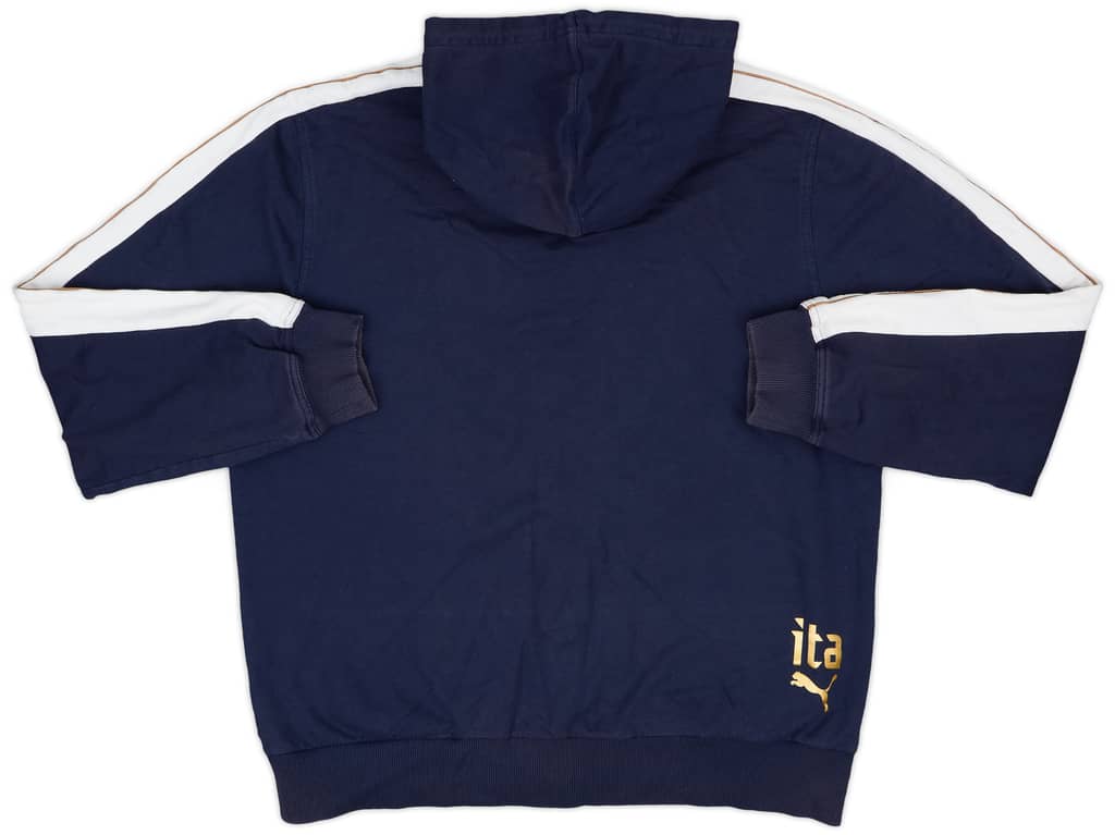 2008-09 Italy Puma Hooded Sweat Top - 8/10 - (XL)