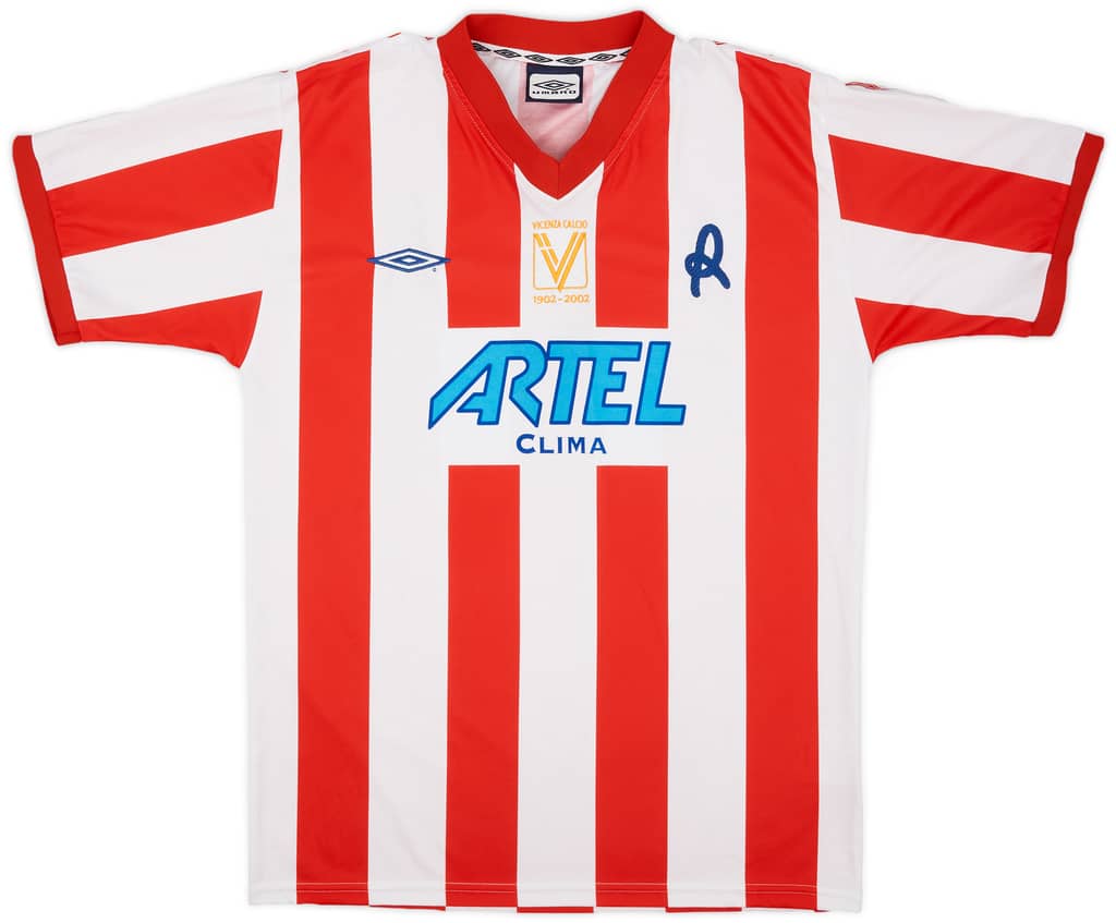 2001-02 Vicenza Home Shirt - 8/10 - (XL)