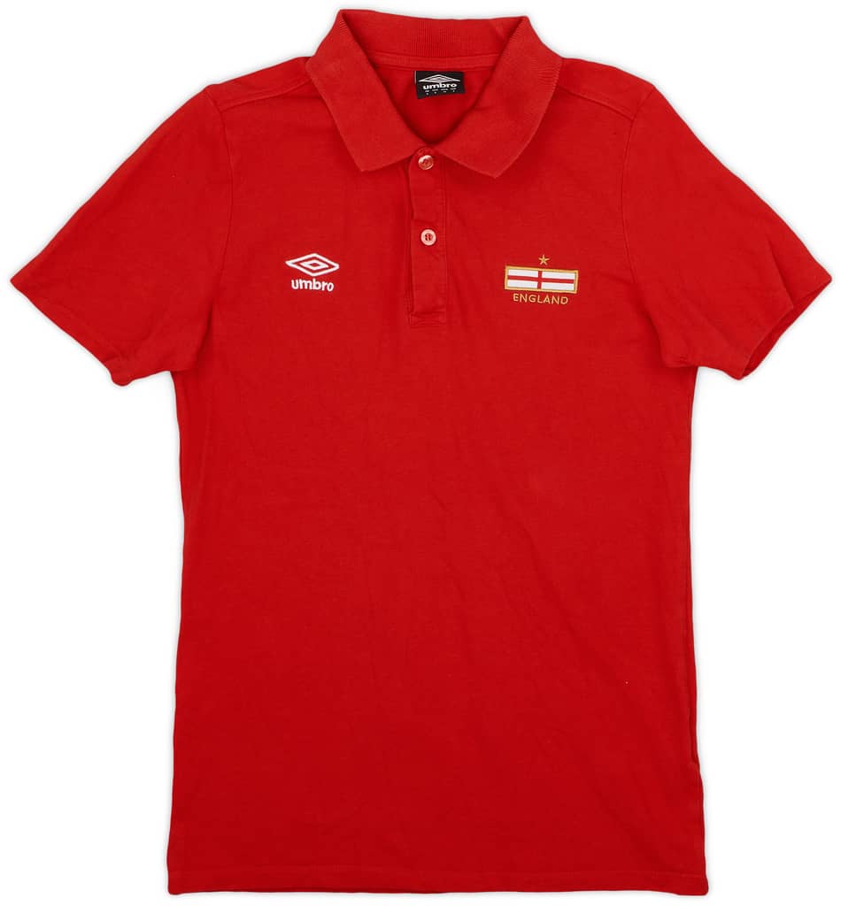 2000s England Umbro Polo Shirt - 8/10 - (S)
