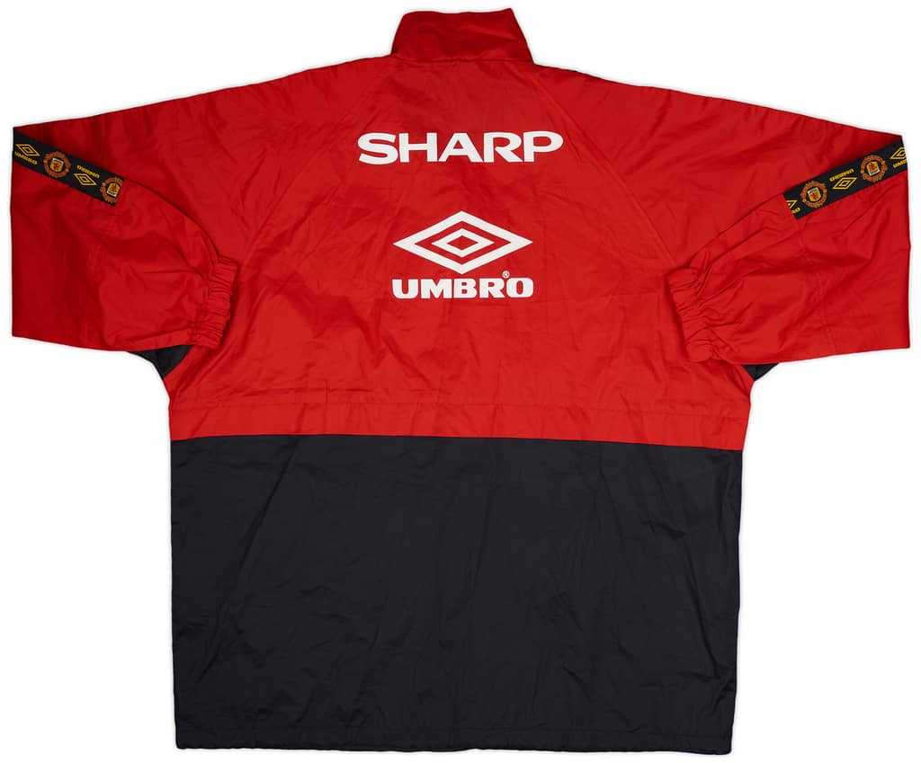 1996-97 Manchester United Umbro Rain Jacket - 9/10 - (XL)