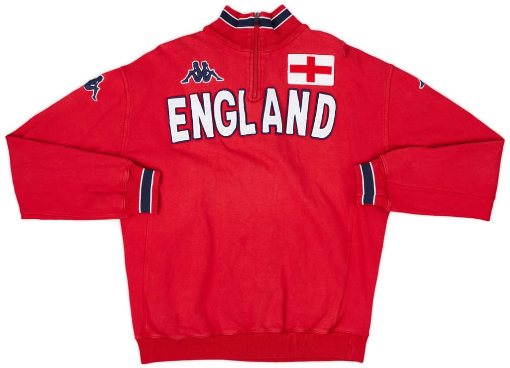 2009-10 England Kappa Track Jacket - 7/10 - (L)