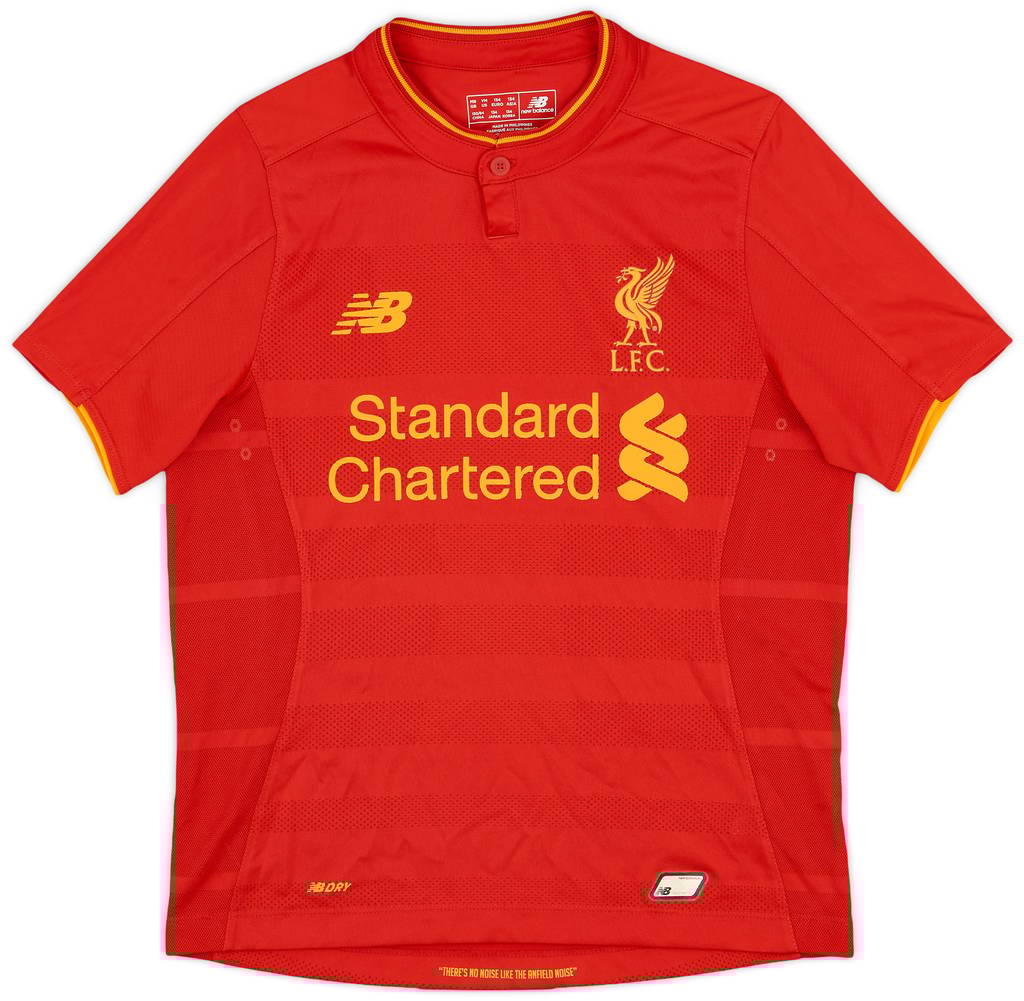 2016-17 Liverpool Home Shirt - 8/10 - (M.Boys)