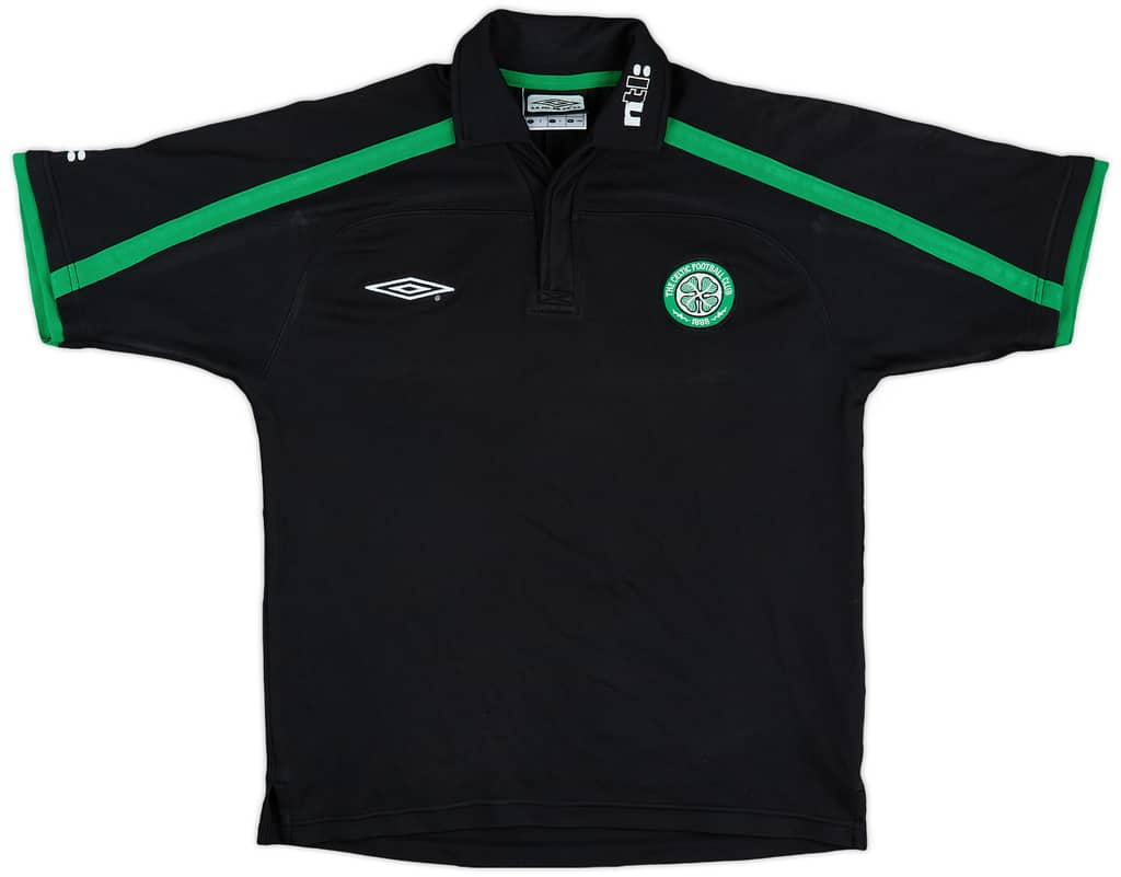 2001-02 Celtic Umbro Polo Shirt - 8/10 - (S)