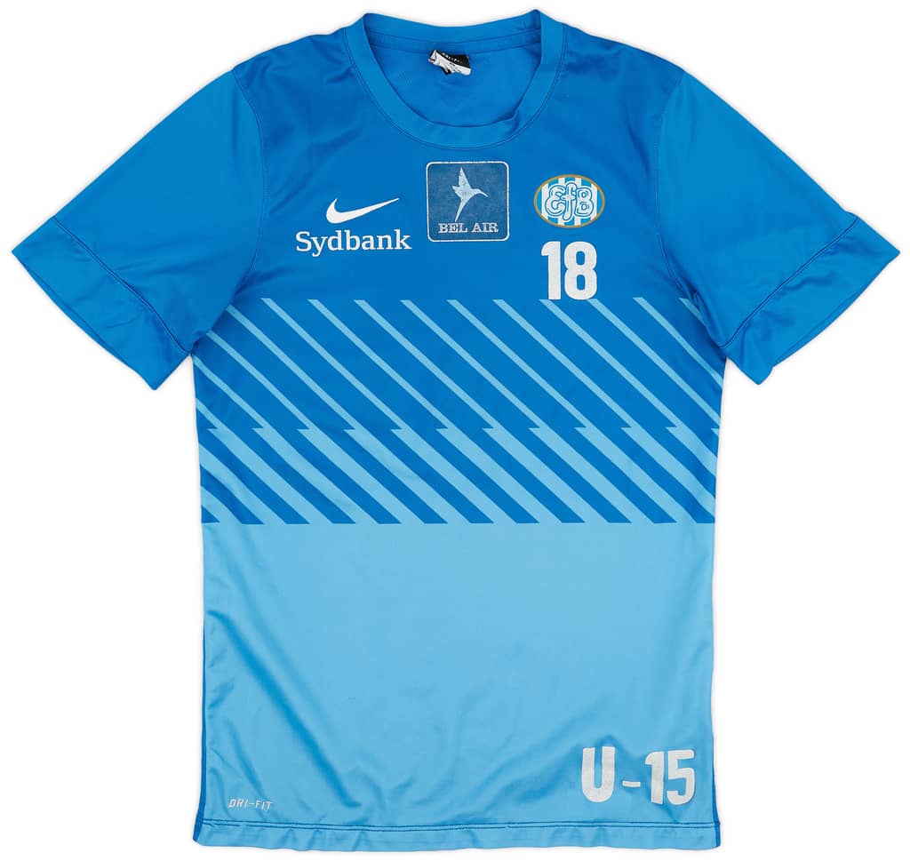 2013-14 Esbjerg Player Issue Nike Training Shirt - 6/10 - (S)