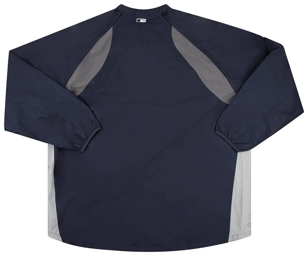 2011 New York Yankees Majestic 1/4 Zip Jacket 5XL