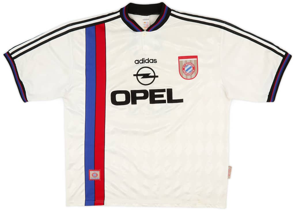 1996-98 Bayern Munich Away Shirt Scholl #7 - 6/10 - (XXL)